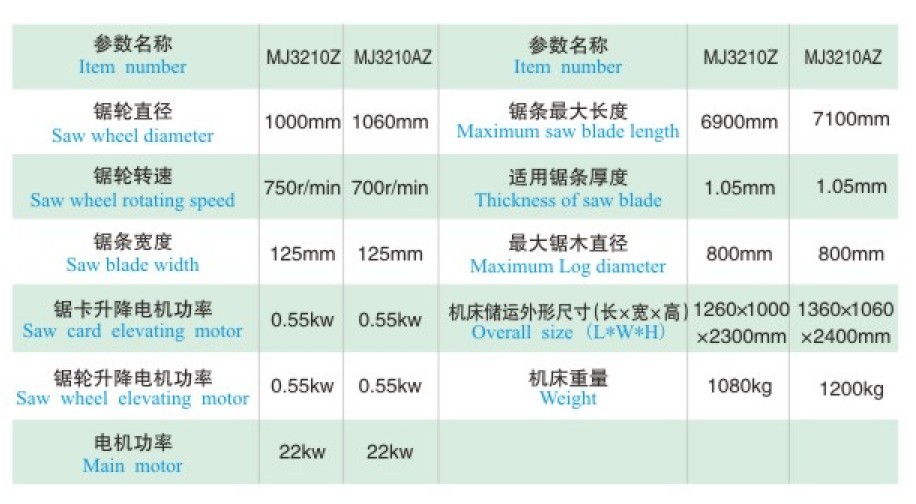 3210Z自动升降带锯机